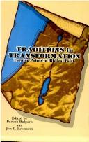 Traditions in transformation by Baruch Halpern, Jon Douglas Levenson