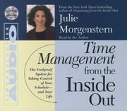 Cover of: Time Management From The Inside Out by Julie Morgenstern