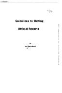 Cover of: Reports that get results: guidelines for executives