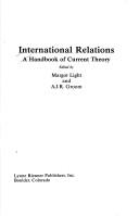 Cover of: International relations: a handbook on current theory