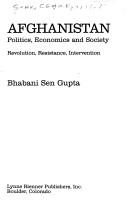 Cover of: Afghanistan by Bhabani Sen Gupta