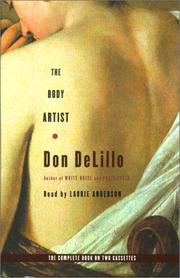 Cover of: The Body Artist by Don DeLillo