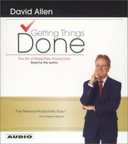 Cover of: Getting Things Done by David Allen, David Allen, David Allen, David Allen