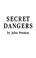 Cover of: Secret Dangers (Mission of Alex Kane, Vol 5)