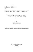 Cover of: The longest night by Petros Charēs