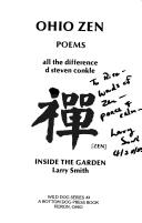 Cover of: Ohio Zen: Poems : All the Difference, Inside the Garden (Wild Dog Series, No 2)