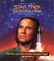 Cover of: The Rise and Fall of Khan Noonien Singh, Vol. 2 (Star Trek: The Eugenics Wars) by Greg Cox