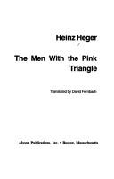 Cover of: The Men with the Pink Triangle by Heinz Heger