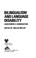 Cover of: Bilingualism and language disability