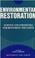 Cover of: Environmental restoration