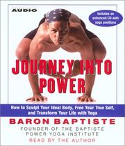 Cover of: Journey Into Power by Baron Baptiste, Baron Baptiste