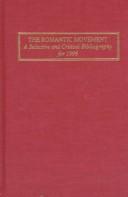 Cover of: Romantic Movement a Selective and Critical (Romantic Movement)