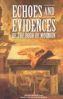 Cover of: Echoes and Evidences of the Book of Mormon by 