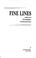 Cover of: Fine Lines