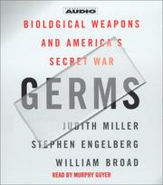 Germs by Judith Miller, Miller, Judith, Stephen Engelberg, William Broad