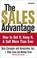 Cover of: The Sales Advantage