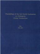Cover of: Proceedings of the 3rd World Conference on Detergents: Global Perspectives | World Conference on Detergents (3rd 1993 Montreux, Switzerland)