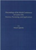 Cover of: Proceedings of the World Conference on Lauric Oils