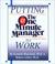 Cover of: Putting The One Minute Manager To Work