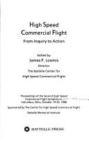 High Speed Commercial Flight: From Inquiry to Action 