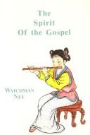 Cover of: Spirit of the Gospel