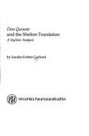 Cover of: Don Quixote and the Shelton translation by Sandra Forbes Gerhard