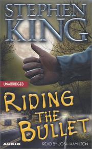 Cover of: Riding the Bullet by Stephen King