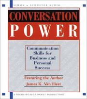 Cover of: Conversation Power by James K. Van Fleet