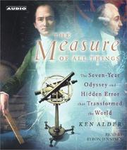 Cover of: The Measure of All Things by Ken Alder