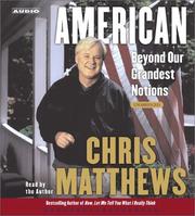 Cover of: American  by Chris Matthews
