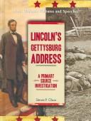 Cover of: Lincoln's Gettysburg Address