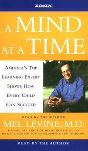 Cover of: A Mind At A Time | Mel Levine