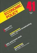 Cover of: Economic Policy 41 (Economic Policy)