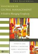 Cover of: Blackwell Handbook of Global Management: A Guide to Managing Complexity (Blackwell Handbooks in Management)