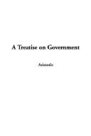Cover of: A Treatise on Government | 
