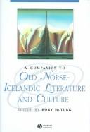 Cover of: A Companion to Old Norse-Icelandic Literature and Culture (Blackwell Companions to Literature and Culture)