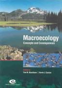 Cover of: Macroecology | British Ecological Society. (43rd 2002 University of Birmingham)