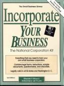 Cover of: Incorporate Your Business by Dan Sitarz