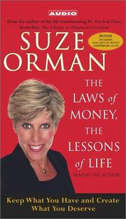 Cover of: The Laws of Money, The Lessons of Life by 