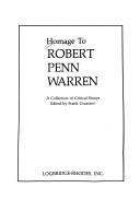 Cover of: Homage to Robert Penn Warren: a collection of critical essays