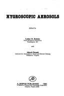 Cover of: Hygroscopic Aerosols (Studies in Geophysical Optics and Remote Sensing)