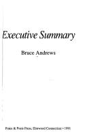 Cover of: Executive Summary (Potes & Poets Press)