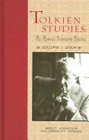Cover of: Tolkien Studies