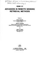 Cover of: RSRM '87: advances in remote sensing retrieval methods