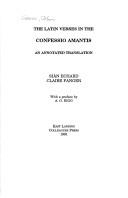 Cover of: The Latin Verses in Confessio Amantis | Sian Echard