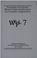 Cover of: Proceedings of the Seventh West Coast Conference on Formal Linguistics (Center for the Study of Language and Information - Lecture Notes)