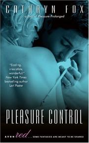 Cover of: Pleasure Control (Pleasure Games)