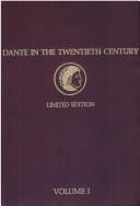 Cover of: Dante in the Twentieth Century by Adolph Caso