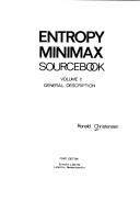 Cover of: Entropy minimax sourcebook