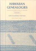 Cover of: Hawaiian Genealogies: Extracted from Hawaiian Language Newspapers (Hawaiian Genealogies)